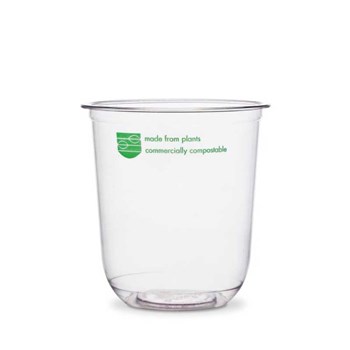 Bicchieri 240ml Vegware in Cartoncino e PLA biodegradabili